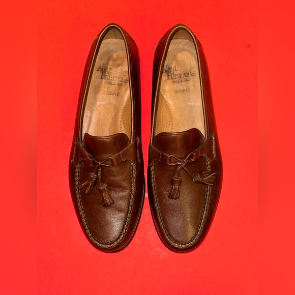 Allen Edmonds 49196 Urbino Tassel Loafers Men's 9D US Made In Italy Soft Leather